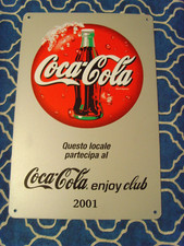 Insegna COCA COLA enjoy club