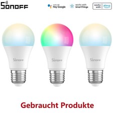 3 confezioni lampadina SONOFF LED Smart WiFi RGBW E27 lampada dimmerabile Alexa