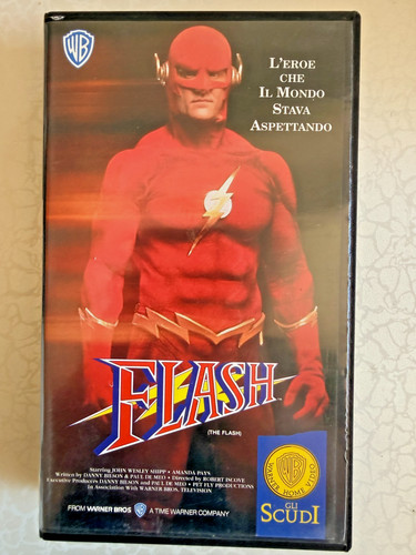 Flash warner bros 1990 vhs - bros,
