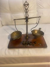 Antica Bilancia Da Farmacia/orefice  XIX - primi XX secolo Punzonata