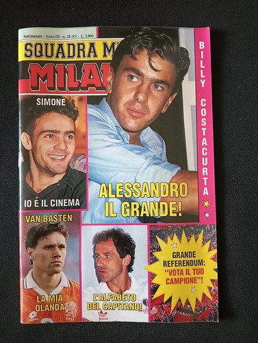 Rivista milan squadra mia - rivista,