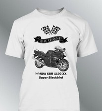 tee shirt CBR 1100 XX Super Blackbird Legend Honda moto motorcycle vintage usé
