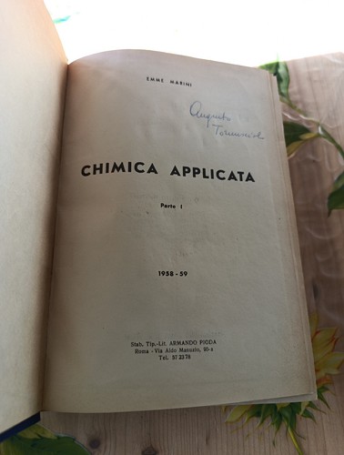 Chimica applicata volume - chimica,