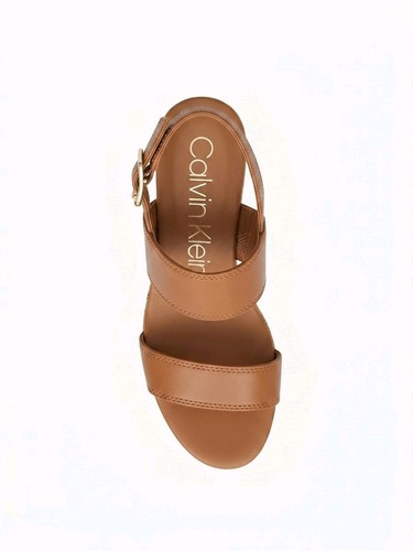 Sandalo calvin klein - calvin, marrone