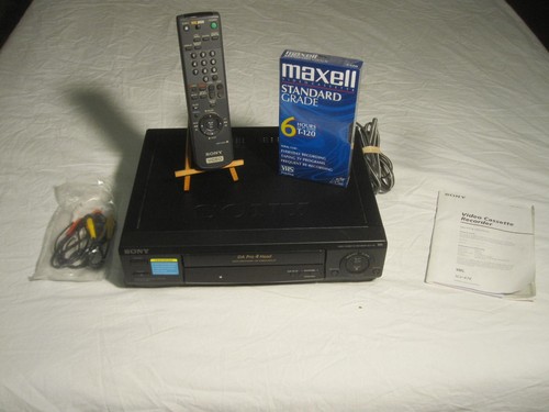Sony vcr vhs recorder - recorder, slv-478