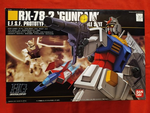 Bandai gundam f s - rx-78-2, e.f.s.f