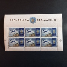 SAN MARINO 1954/ FOGLIETTO -