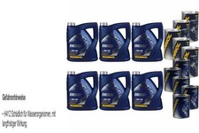 Olio motore 24L MANNOL Energy 5W-30 5x MANNOL Leak-Stop ADDITIVO + Motor Flush