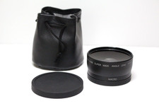 Canon/Nikon/Sony Obiettivo 0.45x 52mm Ultragrandangolare Macro Adattatore Lente