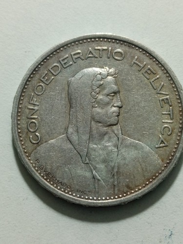 Svizzera franchi 1952 - svizzera, 5