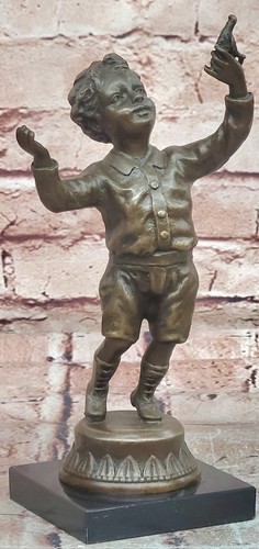 Squisita scultura bronzo - in,