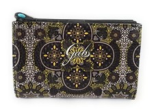 Portafoglio in pelle stampata