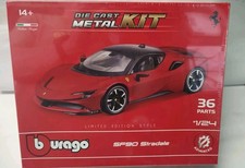 BBURAGO FERRARI SF90 Automodello Kit da Costruire Scala 1:24 Edizione Limitata 
