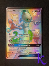 2019 Pokemon Mewtwo GX Shiny Destino Sfuggente SV59/SV94 ITA Poor/played