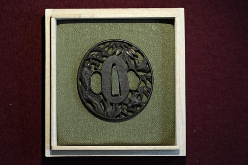 Tsuba giapponese antico - , in