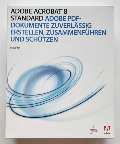 Adobe acrobat standard std - 8,