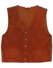 MANTONI Gilet uomo scamosciato