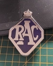 RAC Grille Badge Dark Blue &