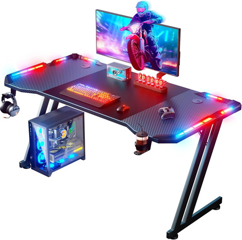 Scrivania gaming led 120 - scrivania, led,