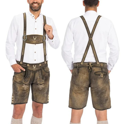 Pantaloncini lederhosen fatti - lederhosen,