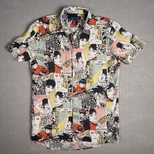 Zara man hawaiian shirt men - zara,