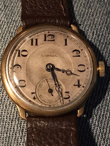 Antico orologio cartel - orologio, no