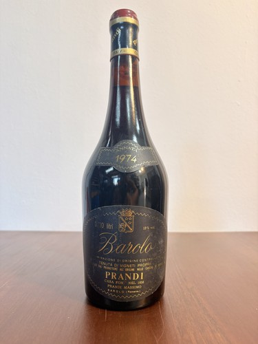 Barolo prandi 1974 72cl - barolo, doc
