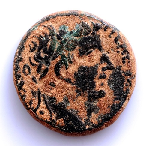 Roma tiberio bronzo - tiberio.,
