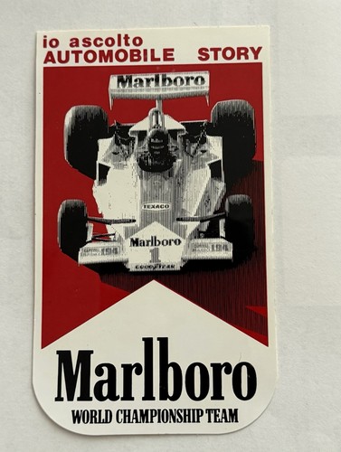 Adesivo vintage marlboro world - adesivo,