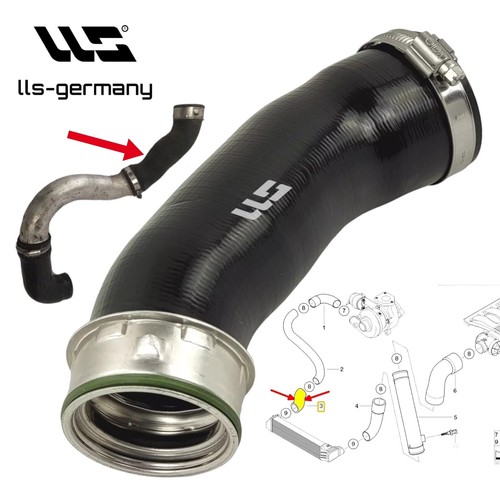 Tubo turbo intercooler per bmw - tubo,