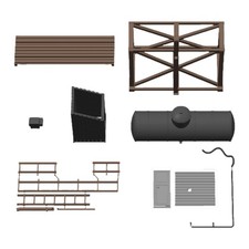 Kit di montaggio per diorama e