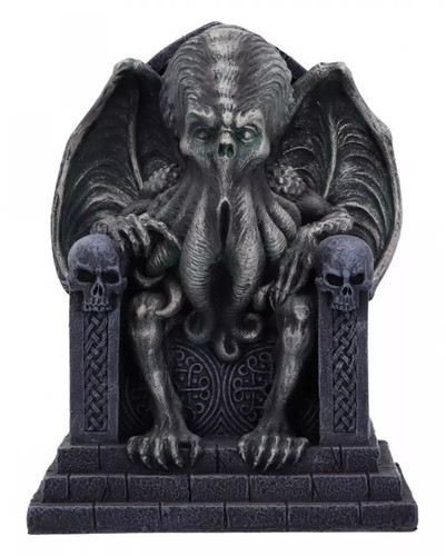 Statua trono cthulhu cm - statua, di
