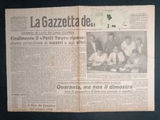 Foglio rivista La Gazzetta