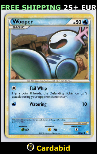Wooper 88 123 heartgold - -, hs