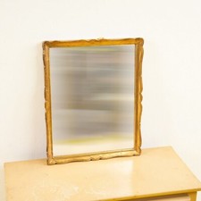 specchio anni 50 in legno