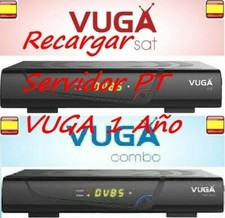 Recargar Servidor Vuga Sat Vuga Combo Droi H265 Prometheus Renovar pt un Año