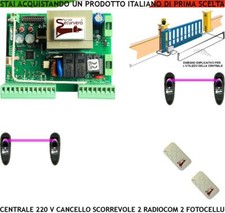 Scheda elettronica cancello - elettronica,
