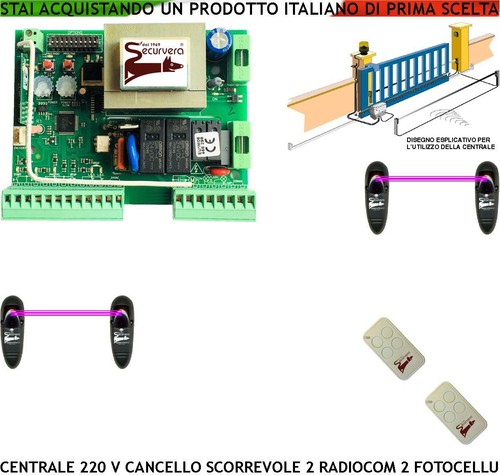 Scheda elettronica cancello - elettronica,