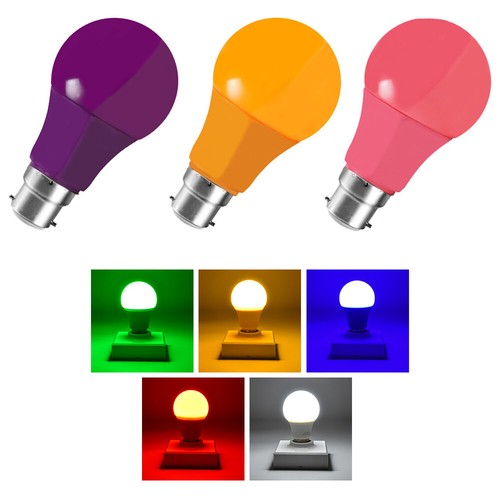 Lampadine led colorate b22 - colorate,