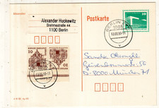 Lettera DDR/VGO: Berlino ZPF 13.09.1990