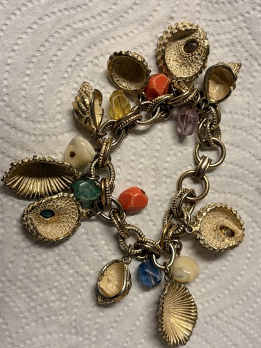 Bracciale charm vintage tema - bracciale,
