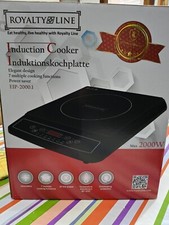 Royalty Line EIP-2000.1 2000W Piastra di Cottura a Induzione - Nera