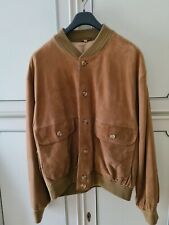 Giaccone Uomo vintage in vera pelle di renna. TG.50/52
