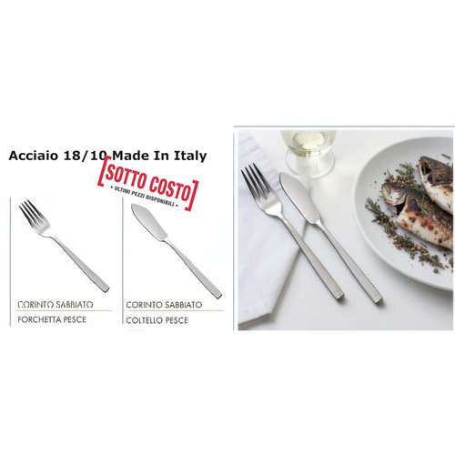Forchette coltelli pesce - forchette, e