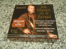 DONIZETTI - DOM SEBASTIEN, ROI DE PORTUGAL - OPERA RARA - 3 CD BOX