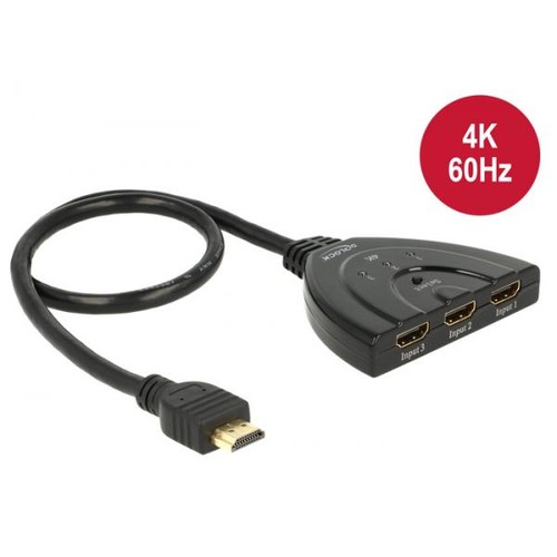 Delock switch hdmi uhd - switch,