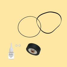 Riemen Andruckrolle Öl = Kit 8 für Tandberg TD 20 A-SE Tape Recorder