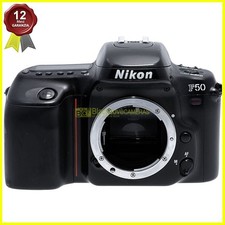Nikon F50 body fotocamera reflex autofocus professionale analogica. Corpo F-50.