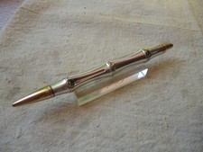 Gucci "Bamboo" argento penna