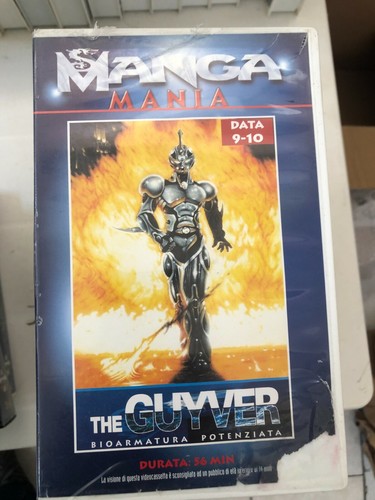Vhs manga mania guyver data - manga,
